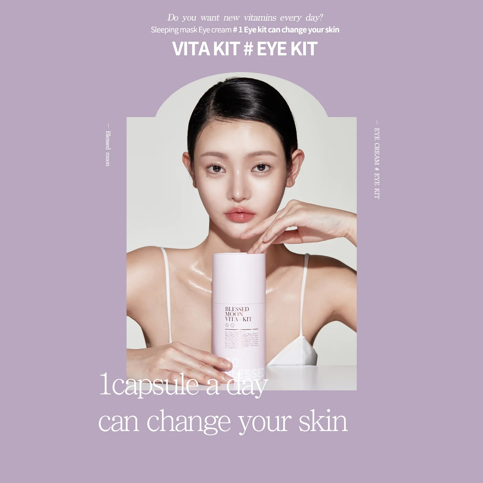 BLESSED MOON VITA EYE KIT – Eye/Full Face Cream 31pcs*2ml - Image 10