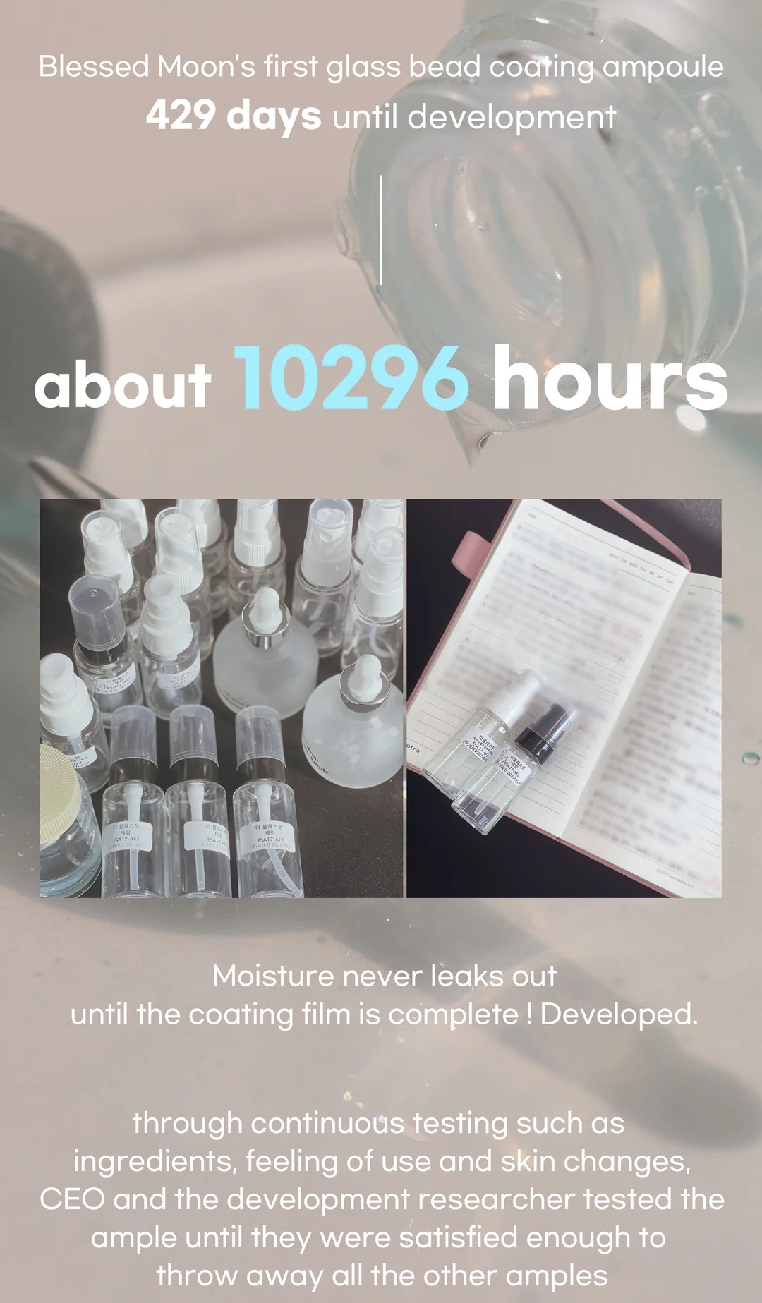 BLESSED MOON Water Drop Hyaluronic Ampoule 40ml - Image 18